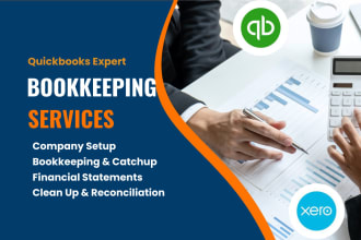 setup clean up and catch up bookkeeping in quickbooks online