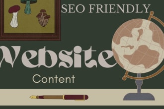 write a SEO website content