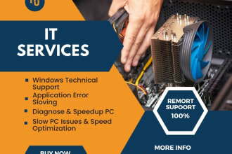 do  remote support fix tech issues  and guide any IT technical