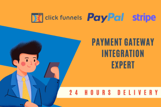 integrate stripe or paypal with your clickfunnels