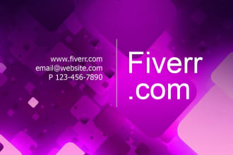 create  Bussiness Card for Your Website