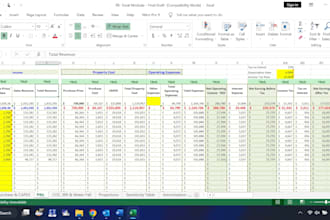 do financial models forecast and accounting reconciliations