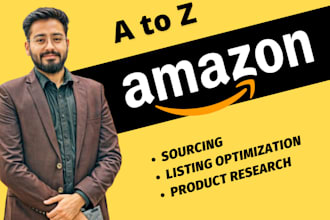 manage your amazon store, listing optimization and product research, shopify