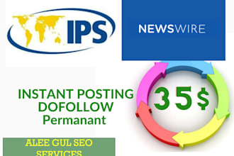 post on ipsnews instantly and do follow post on newswire,net