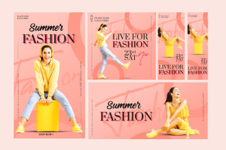 design professional web banner or ad