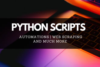 write for you a python script