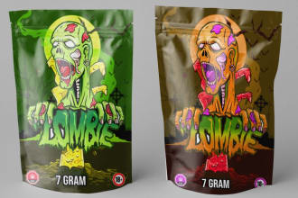 do mylar bag cannabis, pouch and product packaging design