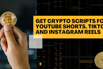 be youtube script writer for ai reels ai shorts crypto short