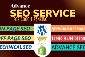 do onpage SEO technical for wordpress shopify laravel wix webflow squarespace