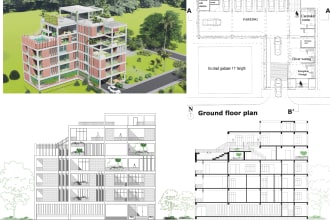 design your architectural floor plan in autocad