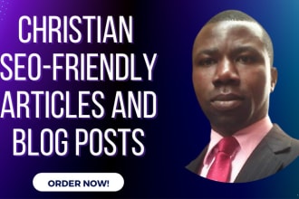 christian SEO articles and blog posts
