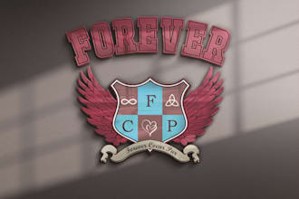 design 3d effect logo