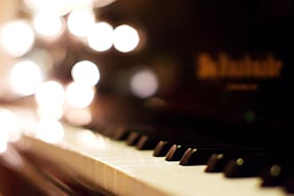 create a catchy piano midi piece
