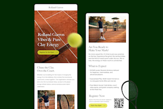 design and code a responsive email template
