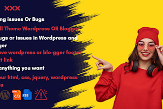 install theme or customize website wordpress,blogger,html