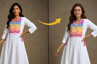 swap models in your fashion or product images seamlessly