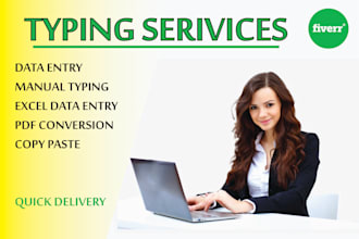 do all kind of typing jobs