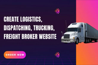 make brokerage dispatching and logistic website
