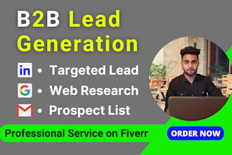 do targeted b2b lead generation, business leads and email list building