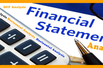 be your data analyst and will do financial management and accounting