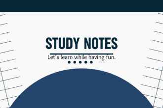 do fast typing study notes of any subjects