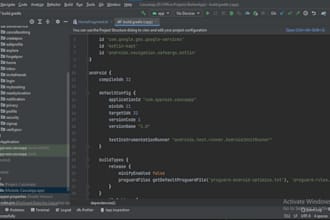 fix android app bugs, errors, gradle issues and crashes
