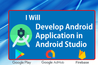 develop android application in android studio using java