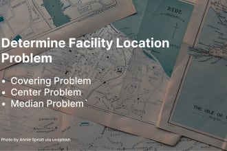 do facility location problem optimization research