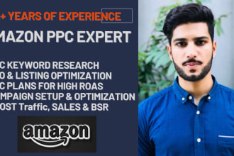 be your amazon PPC expert for amazon PPC campaign