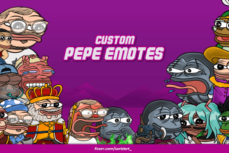 draw custom pepe emotes in 24hours