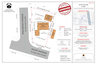 draw your site plan for city permit in 24hrs