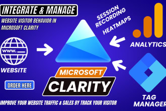 setup microsoft clarity via google tag manager and ga4 with your website