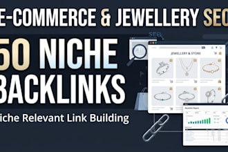 build niche relevant backlinks for jewellery websites