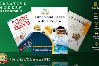 do professional one page flyer or event flyer