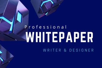write a cryptocurrency whitepaper for your crypto coin,exchange,wallet