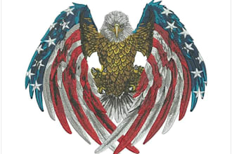 do professional embroidery digitizing for your logo in hours