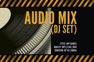 mix and master an exclusive dj set in any genre