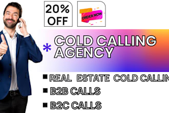 do real estate cold calling and b2b telemarketing