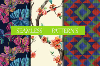 design creative seamless patterns