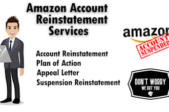 amazon account reinstatement, appeal letter and plan of action