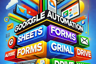 automate google sheets, forms, drive, and workflows using apps script