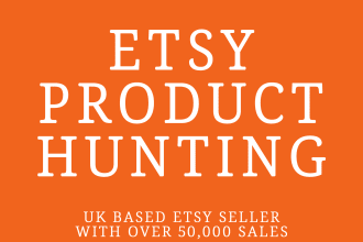 identify etsy products for you to sell