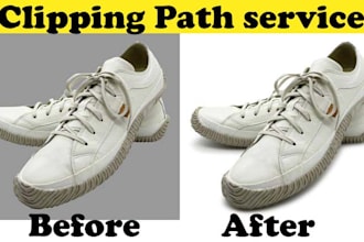 background remove 15 images by clipping path