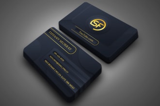 design professional logo and luxury minimalist business card