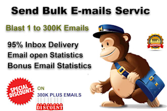 send bulk emails, email blast, set email marketing campaign