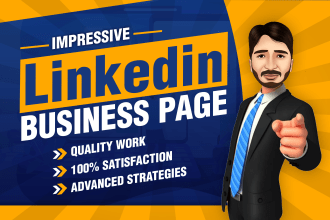 create linkedin business page