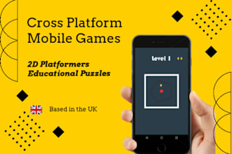 create a mobile game for android and ios