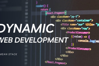 convert your static website into dynamic