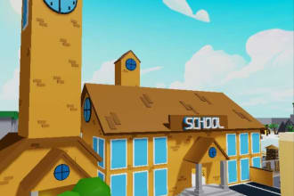 make you a building like school or anything in roblox studio