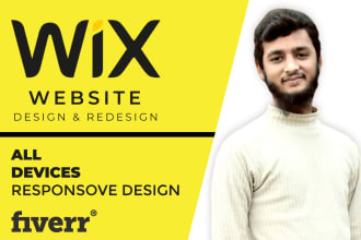 do wix website design and redesign wix website